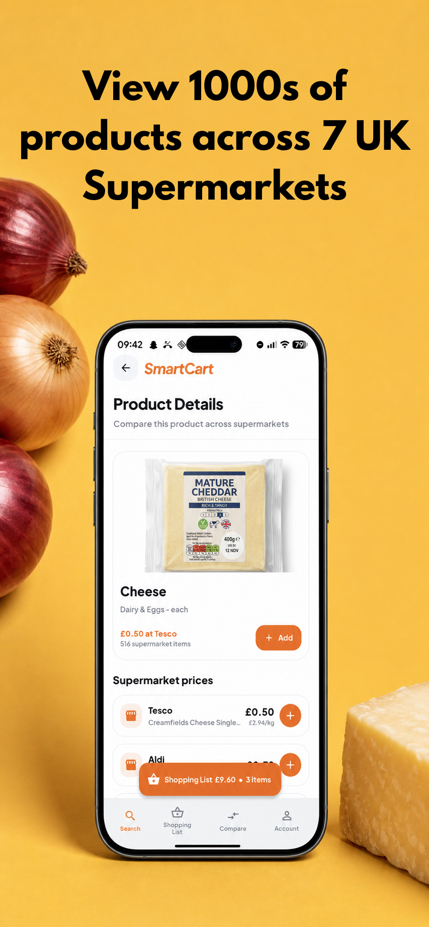 See the detail: Review prices by supermarket